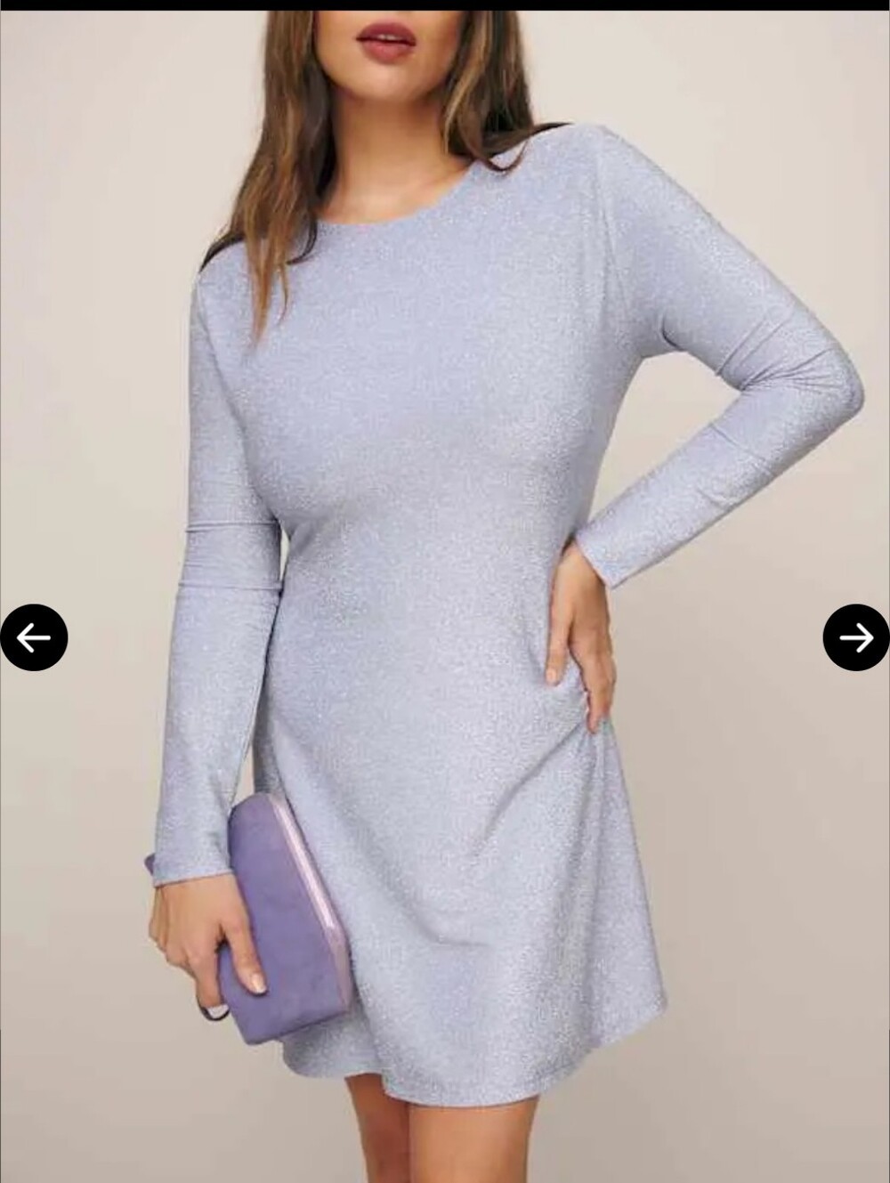 Reformation Camille Rowe Mini Dress